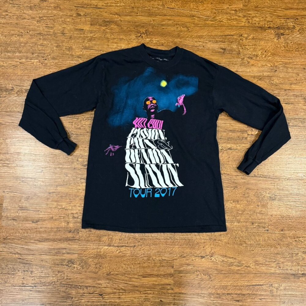 Kid Cudi Mr. Rager Virgil Abloh Passion Pain & Demon Slayin Merch T Shirt Men M